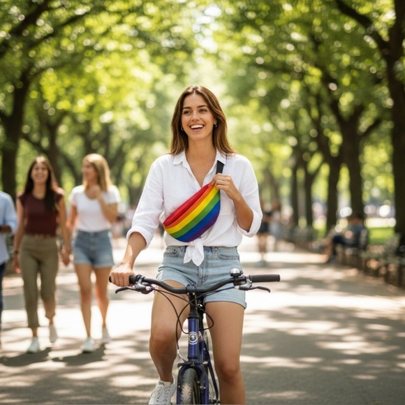 Handbags - Rainbow Fanny Pack